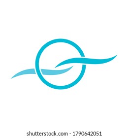 Waves Logo Template vector symbol nature