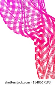 Waves musical abstract background. Minimalistic dynamic volume poster.
