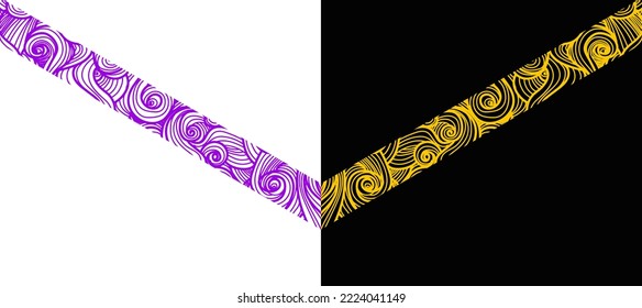 waves pattern Design 212 Apparel Sport Wear Sublimation Wallpaper Background Vector