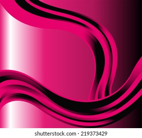 Waves of pink background