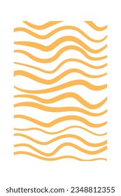 Waves Rectangle Pattern Vector Illustration