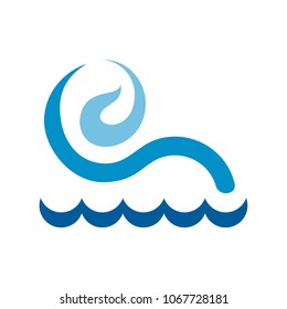 Waves Sea Logo