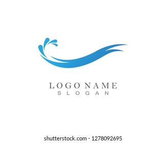 Waves of sea or ocean waves, blue water