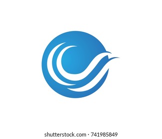 Waves of sea or ocean waves, blue waters