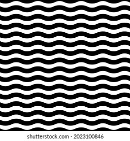 Waves seamless pattern. Minimalist and childish design for fabric, textile, wallpaper, bedding, swaddles or gender-neutral apparel.