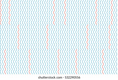 waves seamless pattern with two shades fo color