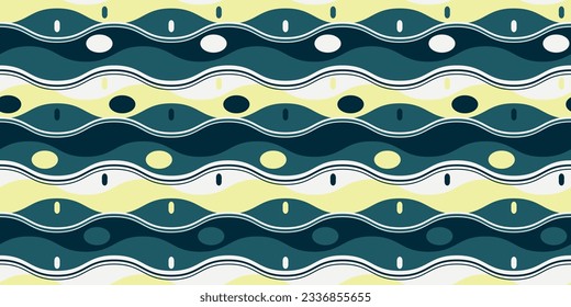 Olas de rayas sencillas y elegantes para el interior. Diseño ondulado y elegante, rayas onduladas y diseño sin fisuras. Para impresión y diseño, diseño elegante y sin fisuras.