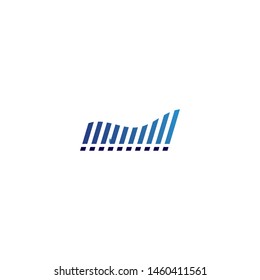 Waves and sound logo and symbols template
