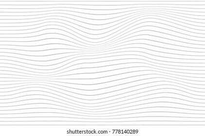 Waves strip background