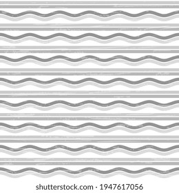 Ondas y rayas de tonos grises sobre un fondo blanco con una textura antigua. Resumen hermosa ilustración. Sin inconveniente.