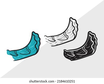 Waves SVG Printable Vector Illustration