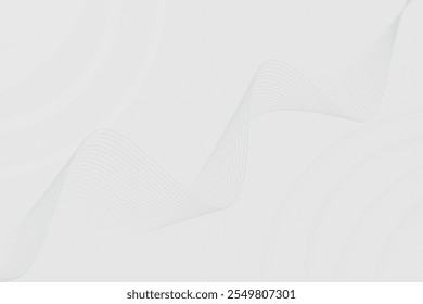 ondas vetor abstrato branco vetor fundo. fundo branco com onda abstrata