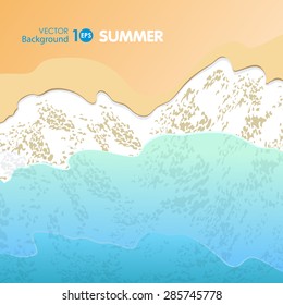 Waves. Vector eps 10.