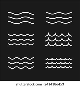 WAVES VECTOR LINE | WAVES VECTOR BUNDLE