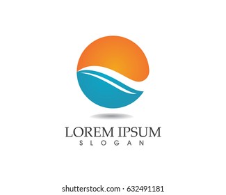 waves water logo