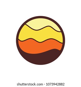 Waves or Water Logo Design Template. Vector illustrations