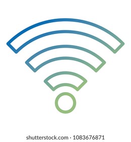 waves wifi signal area