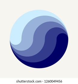 Waves within a circle