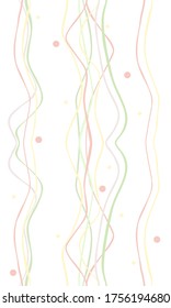 
Waves.Striped pattern
in gentle light colors. Seamless vector illustration for wallpaper, textile, fabric, packaging.