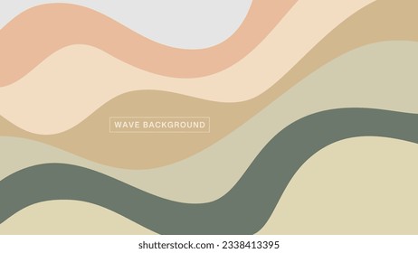 Ilustración de fondo de forma abstracta