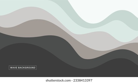 Ilustración de fondo de forma abstracta
