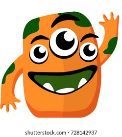 waving alien icon