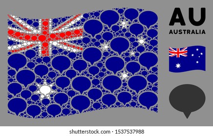 Waving Australia Flag Vector Hint Pictograms Stock Vector Royalty Free Waving Australia Flag Vector Hint Pictograms Stock Vector Royalty Free