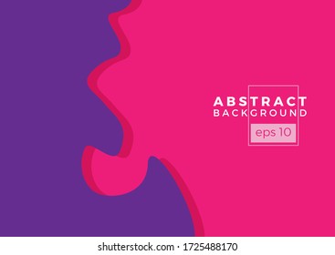 Ondeando el fondo del vector colorido. Plantilla de diseño abstracto para folletos, folletos, revistas, tarjetas de visita, banners, cabeceras, portadas de libros. Ilustración en rosa, rojo y púrpura 