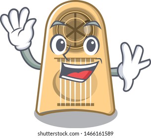 Waving egg slicer in the character drawer
