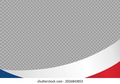 Waving flag of Czech Republic isolated  on png or transparent  background,Symbol of Czech Republic,template for banner,card,promote, vector illustration top gold medal sport winner country 
