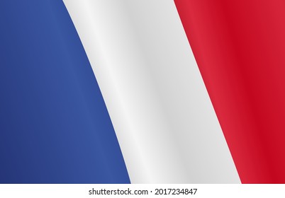 Waving flag of France isolated  on png or transparent  background,Symbol of France,template for banner,card,advertising ,promote, TV commercial,web, vector illustration top gold winner country 