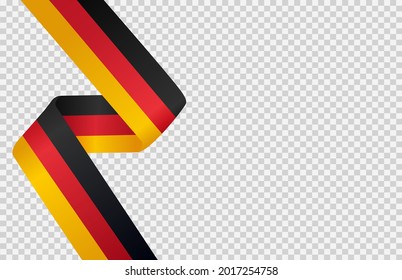 Waving flag of Germany isolated  on png or transparent  background,Symbol of Germany,template for banner,card,advertising ,promote, TV commercial,web, vector illustration top gold sport winner