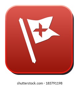 Waving Flag Icon