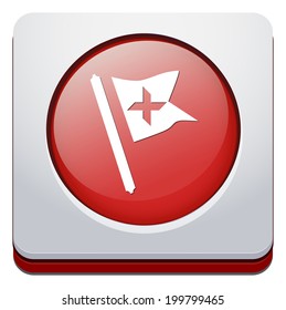 Waving Flag Icon