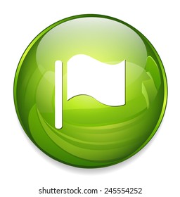 Waving Flag Icon
