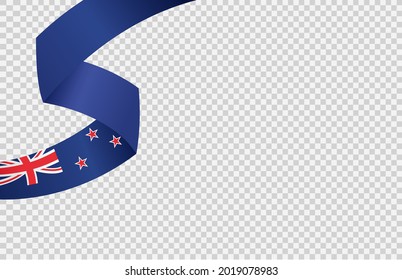 Waving flag of New Zealand isolated  on png or transparent  background,Symbol of New Zealand,template for banner,card,advertising ,promote, vector illustration top gold medal sport winner country