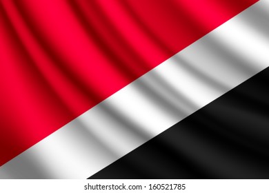 Waving flag of Sealand