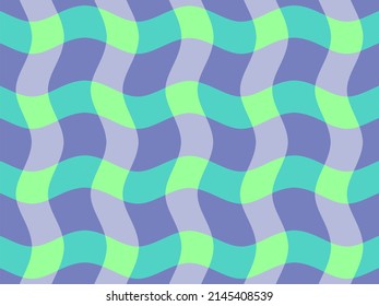 waving grid pattern decorative background