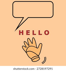 Clipart de mano y Vectores de burbuja de voz