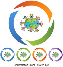 Ondeando niños