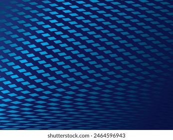 Waving Particle Technology Background Design. Abstract wave moving point flow particles, high tech and big data background design for brochure, flyer, magazine, business card, banner, etc.