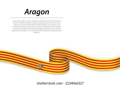 El Estado de España es el que ondea una cinta o una pancarta con bandera de Aragón