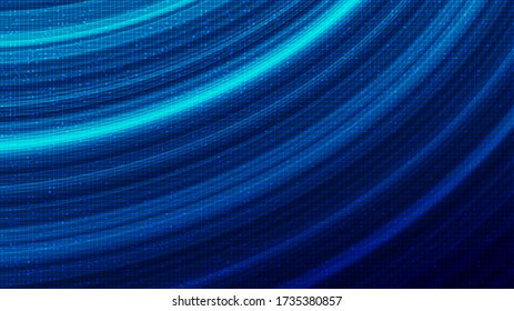 Waving Speed Technology on Future Background,Digital and Connection Concept design,Vector illustration.