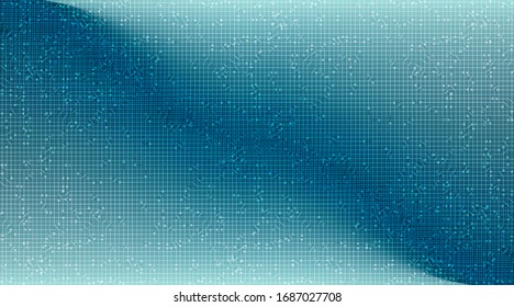Waving Technology Background,Hi-tech Digital and security Concept design,Free Space For text in put,Vector illustration.