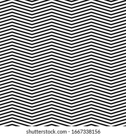 Waving, wavy, curvy (zig-zag, criss-cross) lines. Irregular parallel stripe with winding, squiggle, wiggle distortion / deformation effect.  Sinuous, billowy lines background, texture