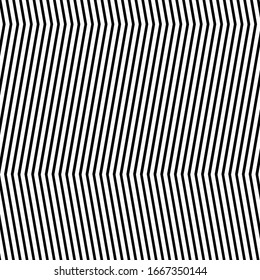 Waving, wavy, curvy (zig-zag, criss-cross) lines. Irregular parallel stripe with winding, squiggle, wiggle distortion / deformation effect.  Sinuous, billowy lines background, texture