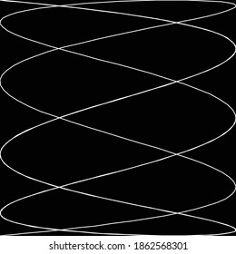 Waving-wavy, Sine vertical lines. Sinuous, Curve lines vector illustration