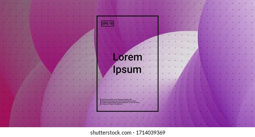 Wavy 3d Color Shape. Color Liquid Gradient. Vector Design. Bright Simple Magazine. Magenta, Crimson Futuristic Background. Modern Horizontal Composition. Abstract  Dynamic Illustration.
