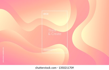 Wavy 3d geometric background. Eps10 vector