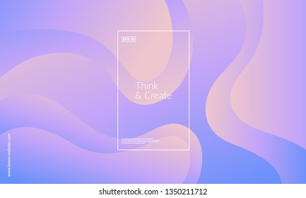 Wavy 3d geometric background. Eps10 vector